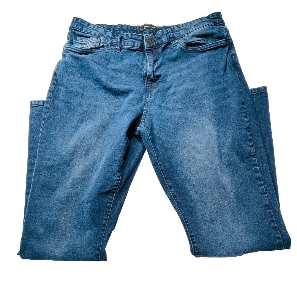 Retrofit Brand Men's 32x30 Dark Blue Stretch‎ Straight Bootcut Denim Jeans